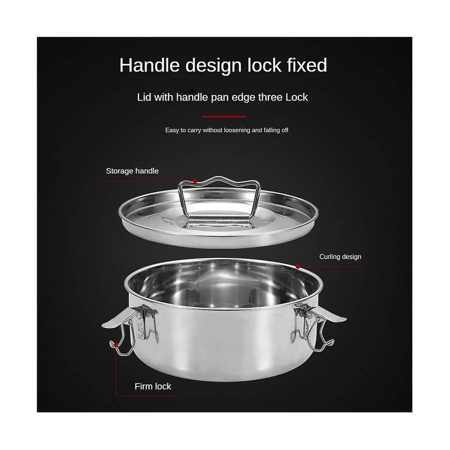 Flan Pan Flanera Mold, Stainless Steel Flan Mold with Lid - Flan Maker for 6 Quart Pot