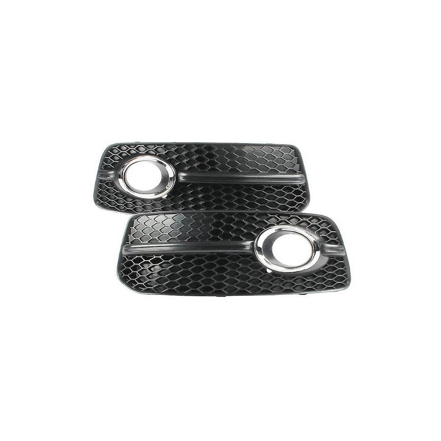Fog Lamp Grille Lower Grille Headlight Protection Cover Automobile for Q5 2009-2012