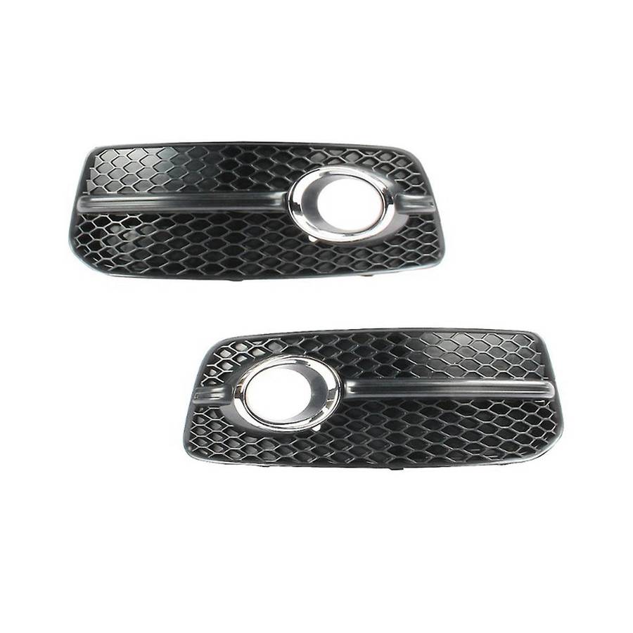 Fog Lamp Grille Lower Grille Headlight Protection Cover Automobile for Q5 2009-2012
