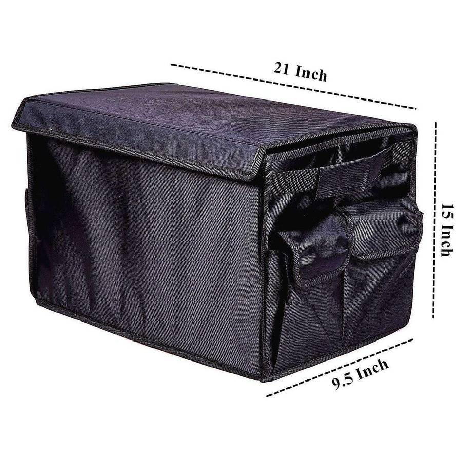 Foldable Organizer,Portable Holder Bag Car Trunk Cargo Storage Box for Table and Car Nursery Essenti