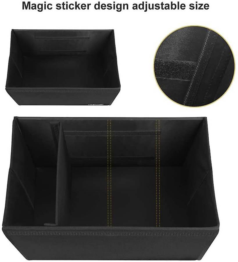 Foldable Organizer,Portable Holder Bag Car Trunk Cargo Storage Box for Table and Car Nursery Essenti