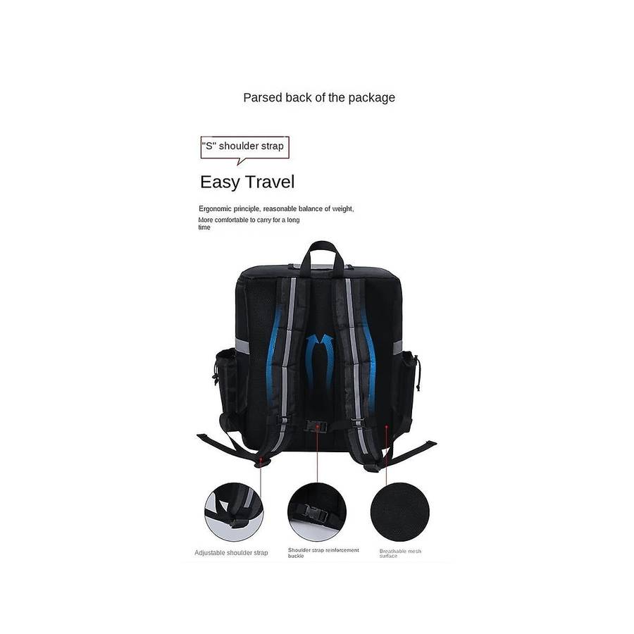 Food Delivery Backpack Pizza Delivery Bag Insulated Delivery Bag for Bike Delivery Food Delivery Bag