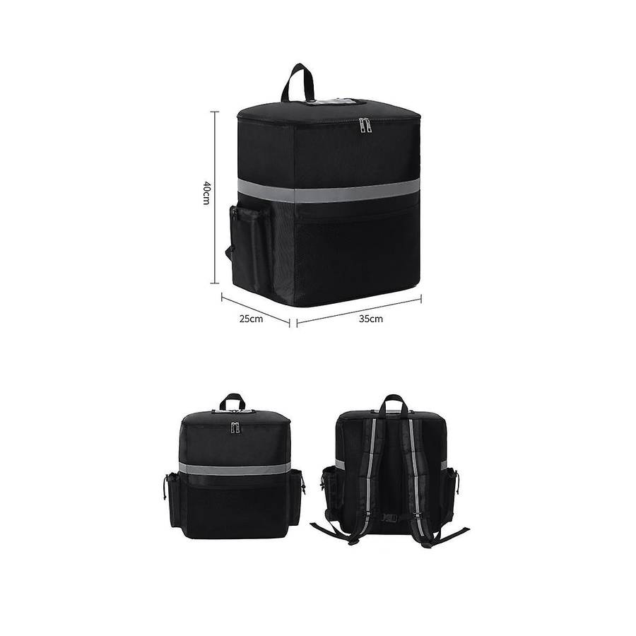 Food Delivery Backpack Pizza Delivery Bag Insulated Delivery Bag for Bike Delivery Food Delivery Bag
