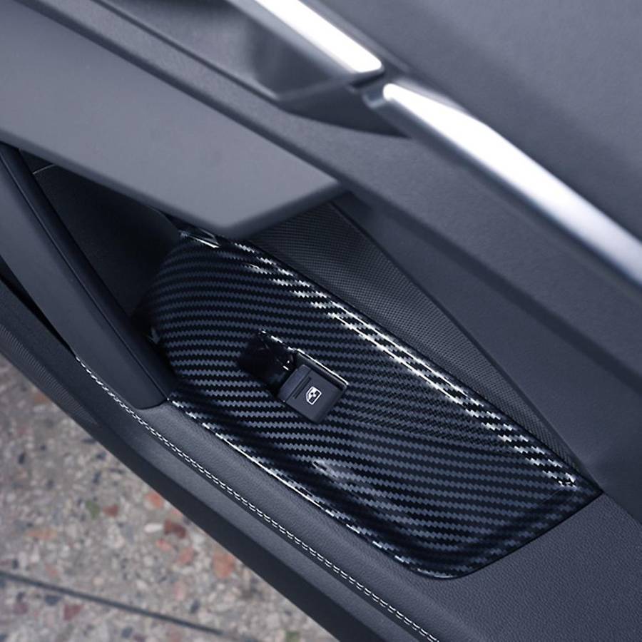 for - A3 A3L 2021 2022 Car Door Window Lift Switch Panel Cover Trim Decor Frame Sticker Accessories,