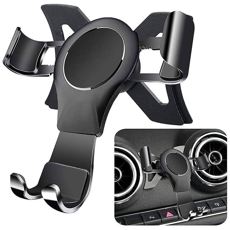 for  A3 8V S3 2014-2019 Cell Phone Holder Mobile Bracket Car Mount Accessories Black