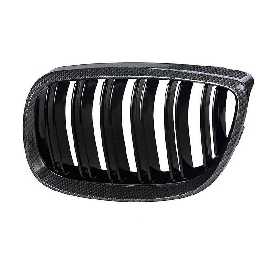 for - E90 E92 E93 328i 335i 2007-2011 Carbon Fiber Look Front Kidney Grille 51137157275 51137157276