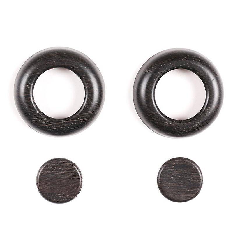for 110 ABS Carbon Fiber Car Head Pillow Adjustment Button Cover Stickers Accessories