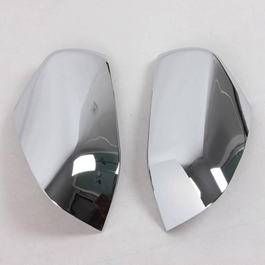 for 2 LR2 2014 Chrome Side Door Rearview Mirror Cover Trims