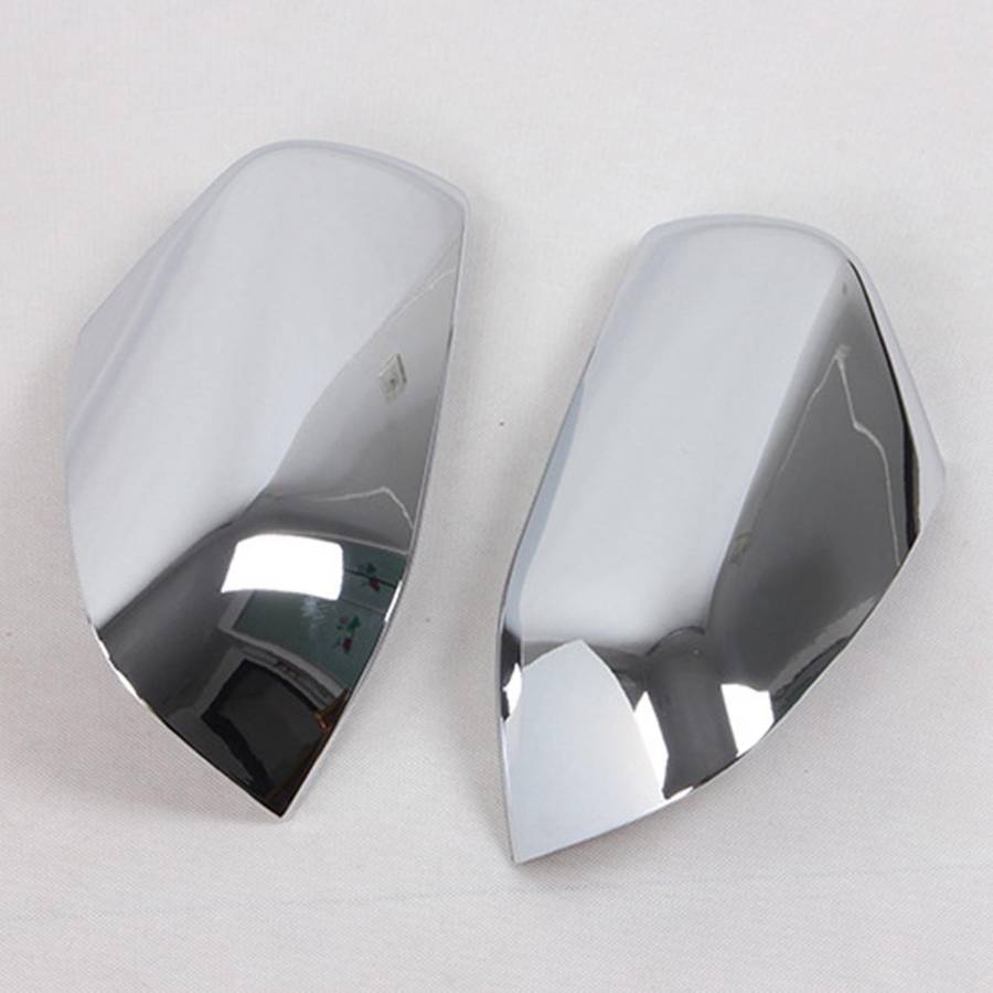 for 2 LR2 2014 Chrome Side Door Rearview Mirror Cover Trims