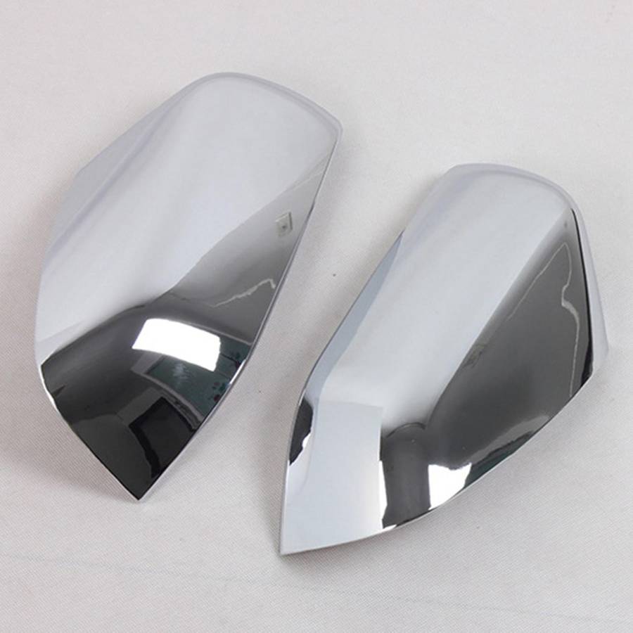 for 2 LR2 2014 Chrome Side Door Rearview Mirror Cover Trims
