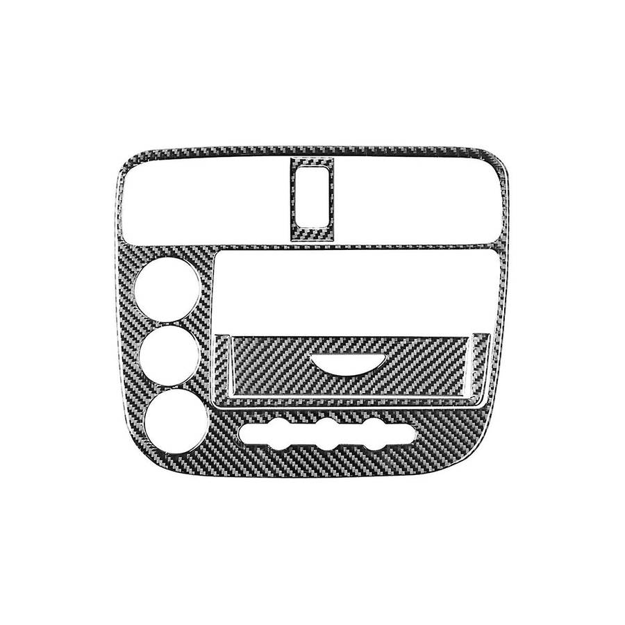 for 2003 2004 2005 Soft Carbon Fiber Central Control Panel Cover Trim Sticker Accessories