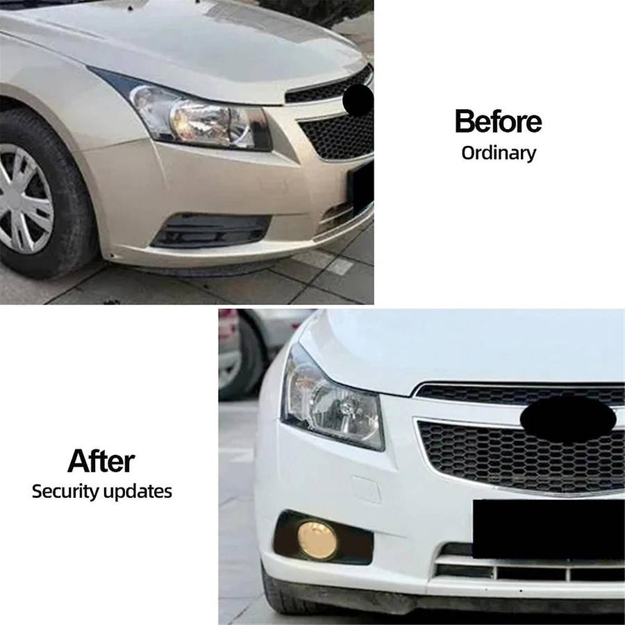 for 2009-2014 Front Bumper Fog Light with Chrome Fog Lamp Cover Grill Bezel Relay Switch Harness Kit