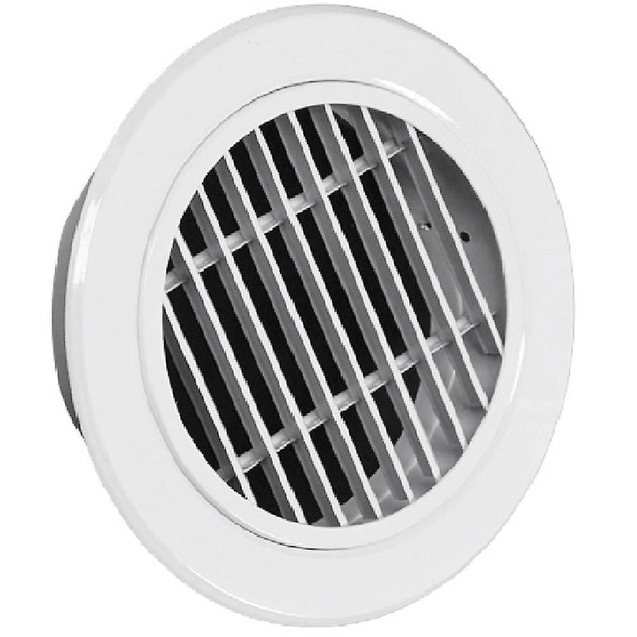 for 200mm Aluminum Alloy Louver Vent Grill Cover Round Single Layer Louver Windproof/rainproof Linea