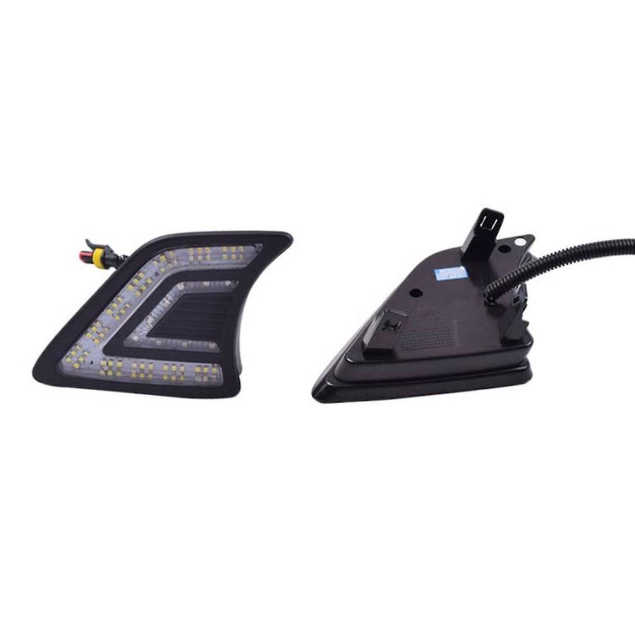for 2012-2014 Pair Front LED DRL Daytime Running Fog Light Lamp