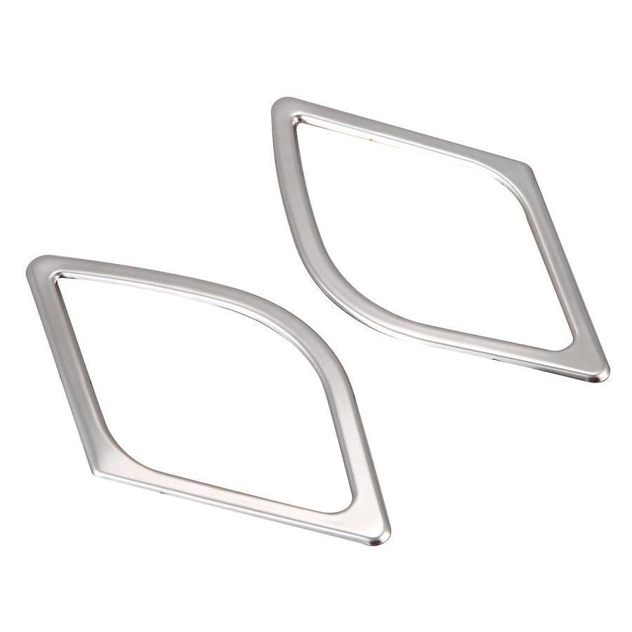 for 2015-2019 Stainless Steel Car Front Door Above Speaker Audio Horn Ring Cover Trim