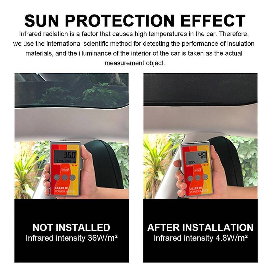 for 2016-2020 Front Rear Sun Shades Glass Roof Sunshade UV Block Car Side Window Sunshade, 7PCS, Bla