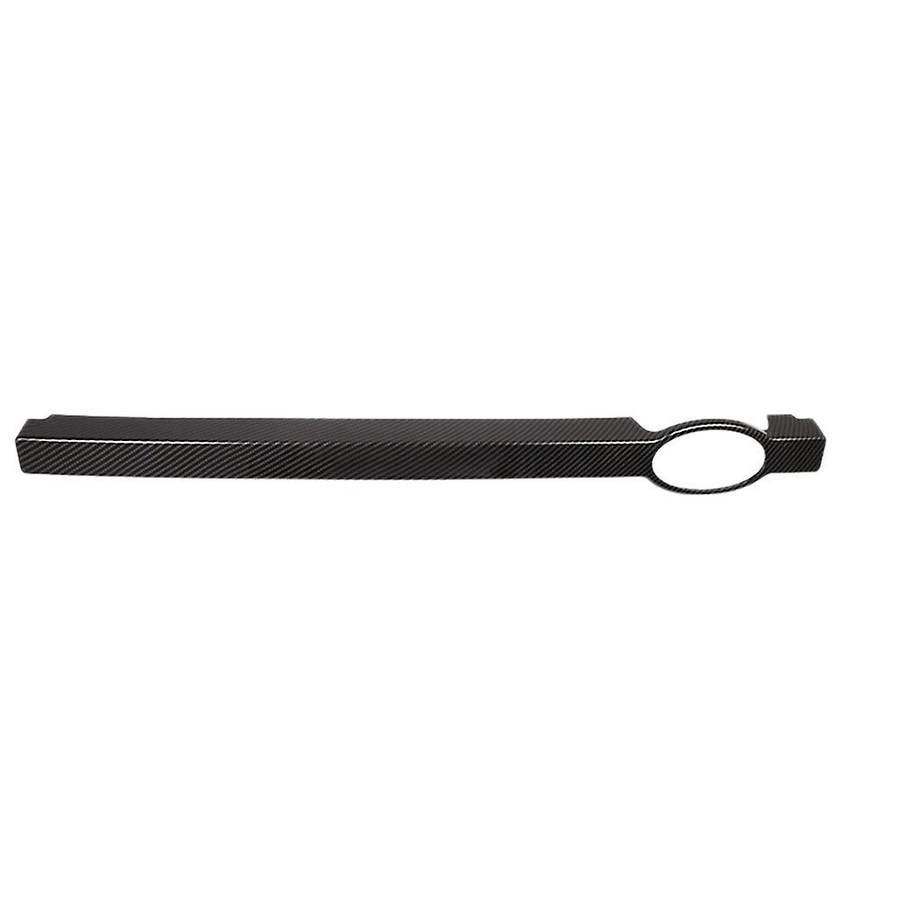 for 2020-2022 Car Front Grille Trim Rod,Logo Decoration Pole Carbon Fiber Pattern ABS