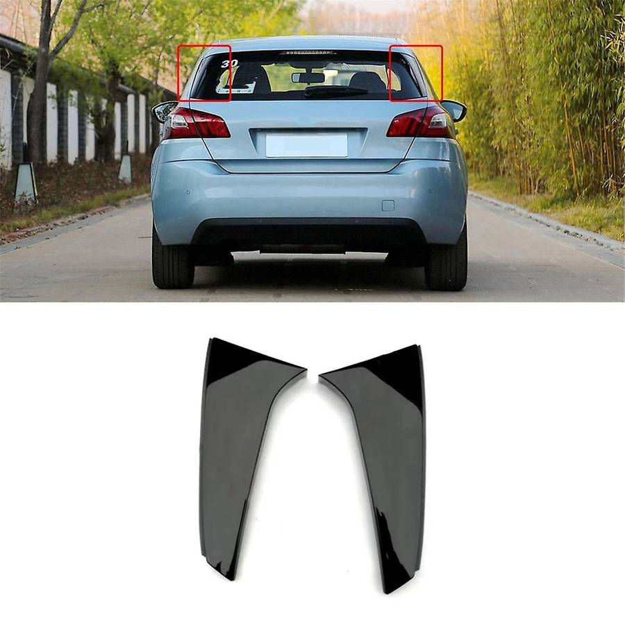 for 308s Back Door Trim Panel Tail Door Deflector Back Door Black Trim Strip 96779565xt 96779567xt R