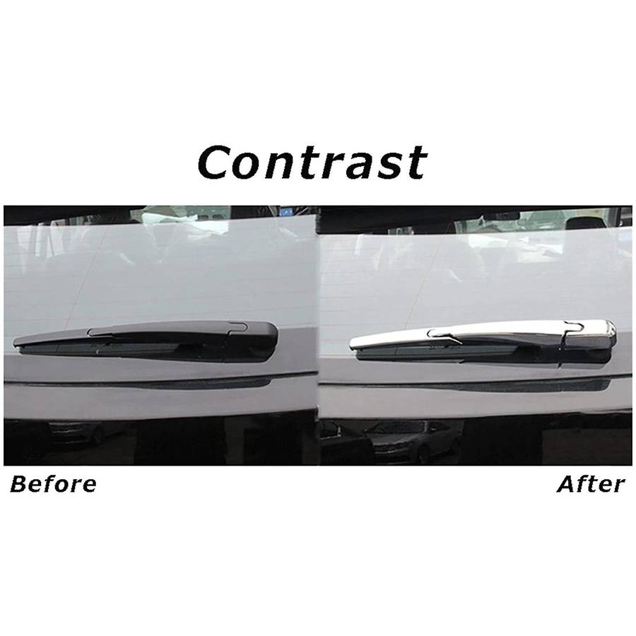 for 5008 ABS Chrome Rear Windshield Wiper Cover Decoration Car Accessories 2017