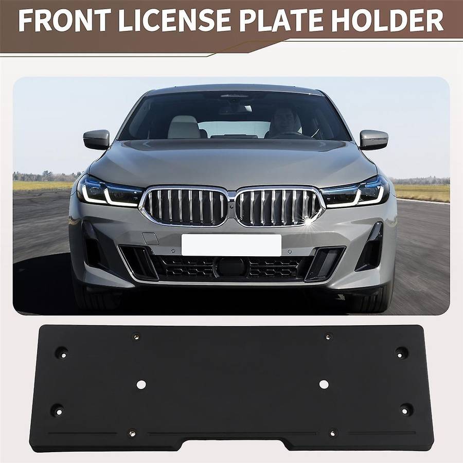 for 6 Series G32 GT 2020-2022 Front Number Plate Carrier License Plate 51138078813