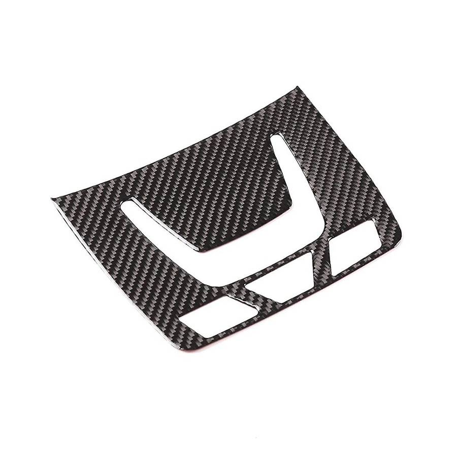 for A90 2019-2023 Soft Carbon Fiber Car Roof Reading Light Cover Panel Sticker Trim Interior Accesso