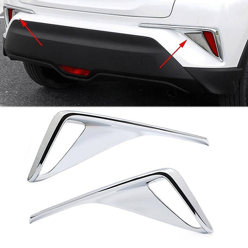 for C- Accessories Rear Fog Light Frame Cover Trims ABS Chromium Styling Exterior Decoration 2017-20
