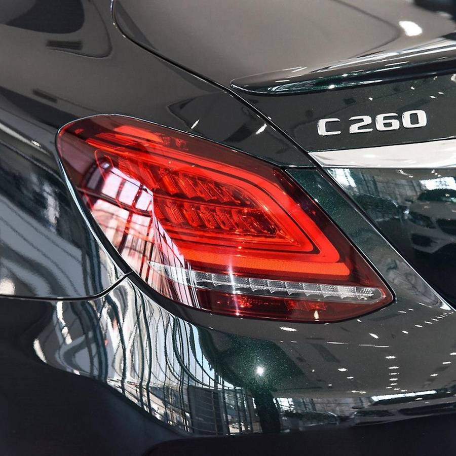 for C-Class W205 2019 2020 2021 Left Rear Tail Lamp Cover Taillights Cover Rear Lamp Shell Mask Lamp