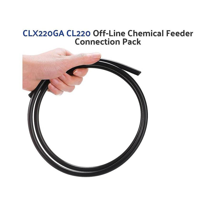 for CL200 220 Offline Feeder Connection Pack with Saddle Clamp Chlorinator Feeder Hose Tubing Swimmi