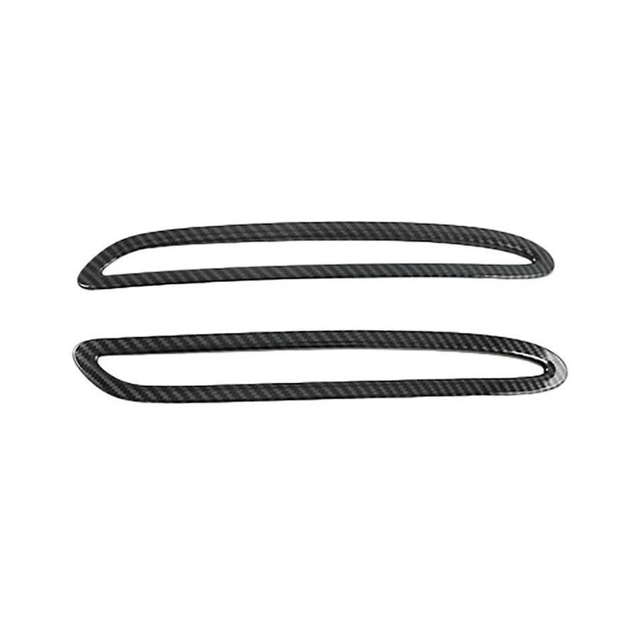 for Cla180 Cla200 C118 2020 Car Carbon Fiber Rear Fog Light Lamp Foglight Cover Trim Decoration Fra