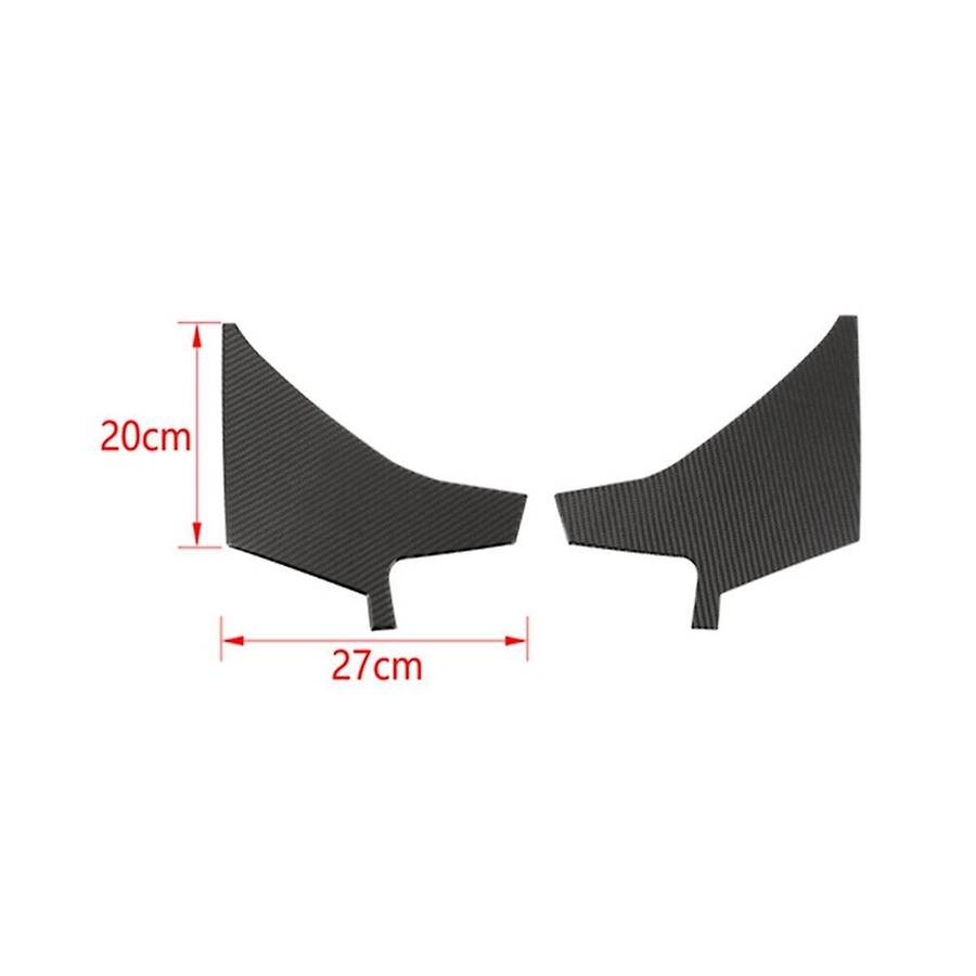 for Commander 2006-2010 Carbon Fiber Car Center Console Side Air Outlet Vent Panel Cover Trim Acces