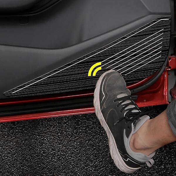 for CX30 -30 2020 Stainless Steel Car Interior Door Anti-Dirty Pad Anti-Kick Mat Door Protection Cov