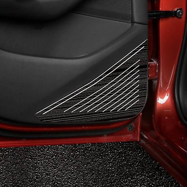 for CX30 -30 2020 Stainless Steel Car Interior Door Anti-Dirty Pad Anti-Kick Mat Door Protection Cov