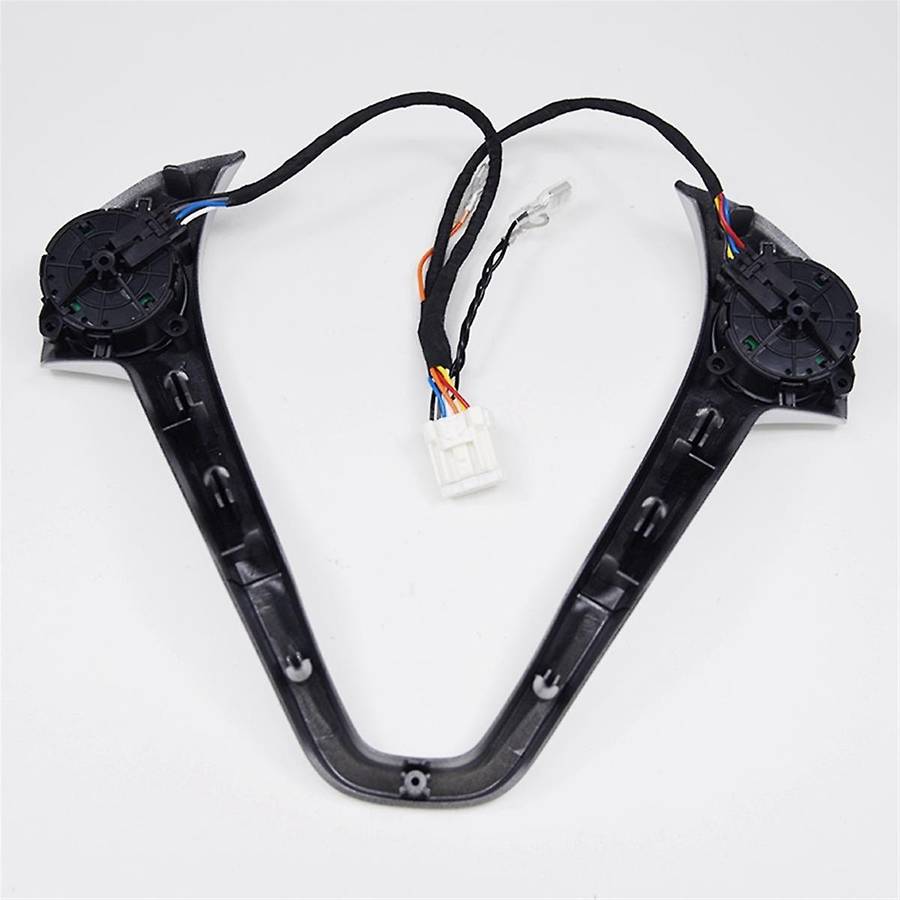 for Fiesta MK7 MK8 Escort Ecosport Car Blue LED Cruise Switch Button with Steering Wheel Trim Frame