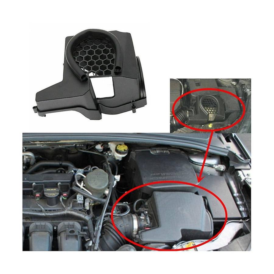 for Focus ST Kuga 2012-2018 2014 Air Inlet Filter Box Inlet Protection Cover Escape 2012 C-MAX MK3