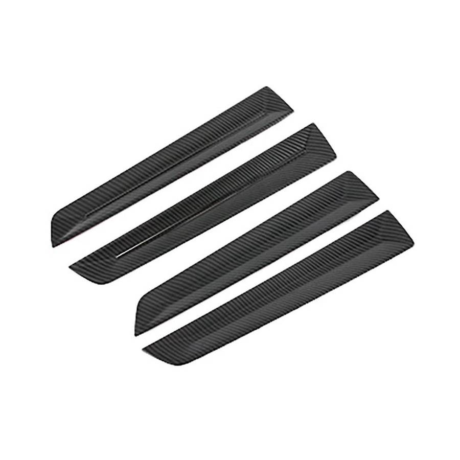 for for 11th Generation 2021-2022 Car Carbon Fiber Inner Door Panels Strip Decoration Cover Trim