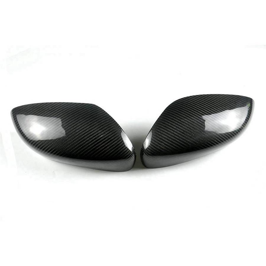 for G25 G37 2007 -2013 Real Carbon Fiber Rearview Side Mirror Cap Cover Trim