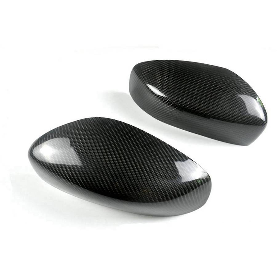 for G25 G37 2007 -2013 Real Carbon Fiber Rearview Side Mirror Cap Cover Trim