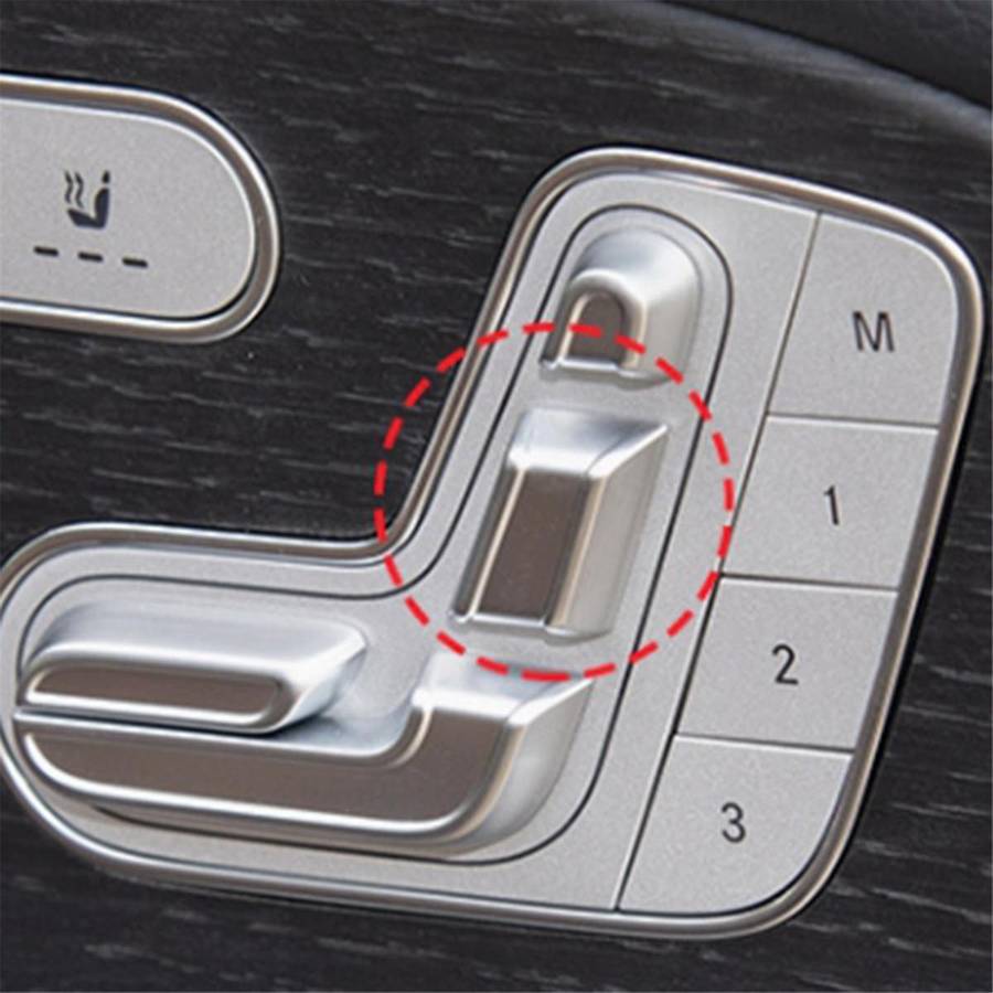 for GLS W167 2020-2024 Car Right Seat Adjustment Button Cover Trim Car Interior Accessories