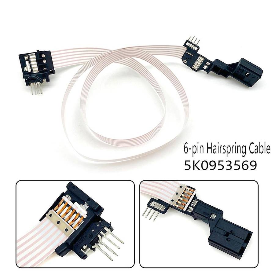 for Golf MK6 Automatic Cruise Control Module Coil 5K0 953 569 5K0953569 6-Pin Hairspring Cable with