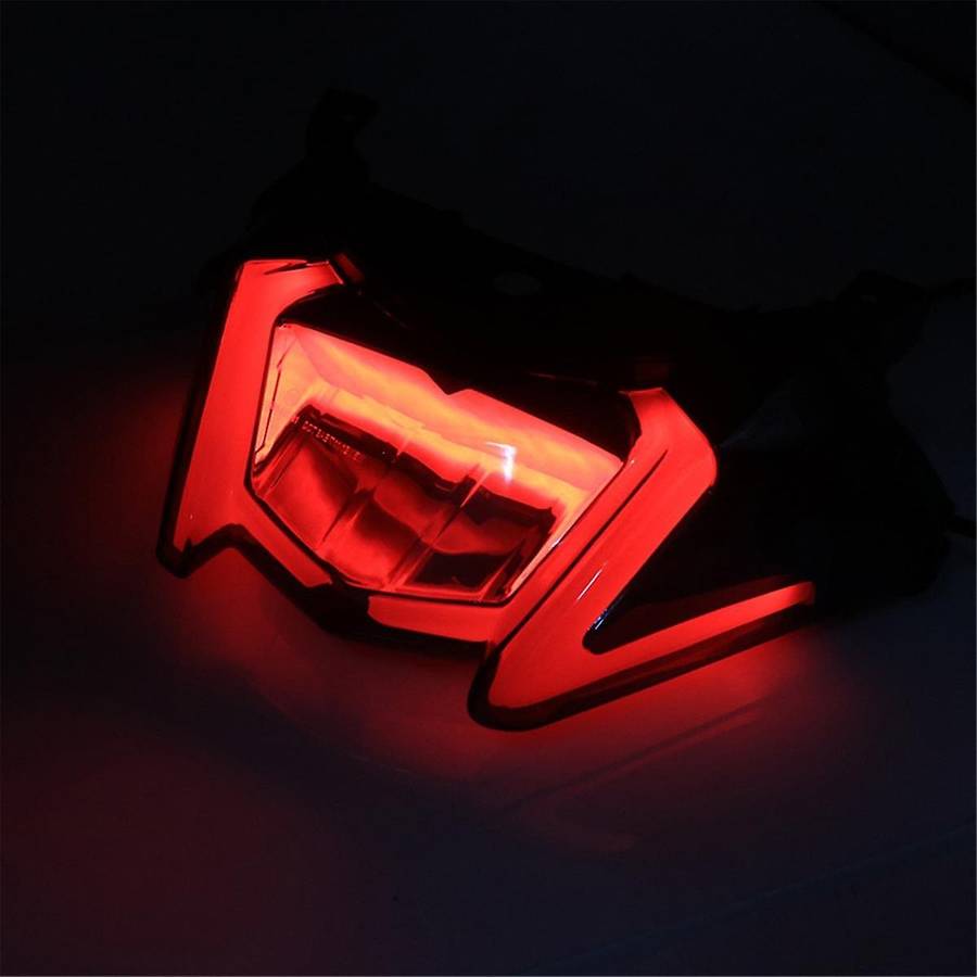 for Gsxs1000s 2020-2022 Katana 2019-2023 Motorcycle Rear Tail Light Brake Turn Signals Integrated Bl