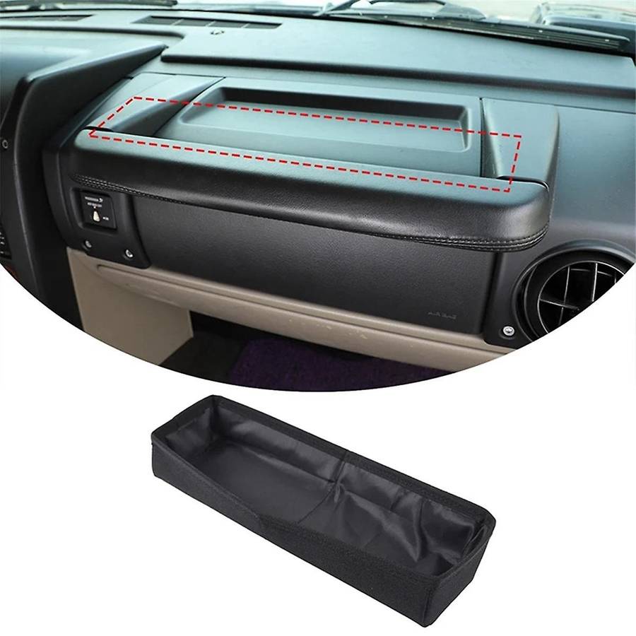 for H2 2008 2009 Car Passenger Handle Storage Bag Center Console Organizer Interior Accessories Oxf