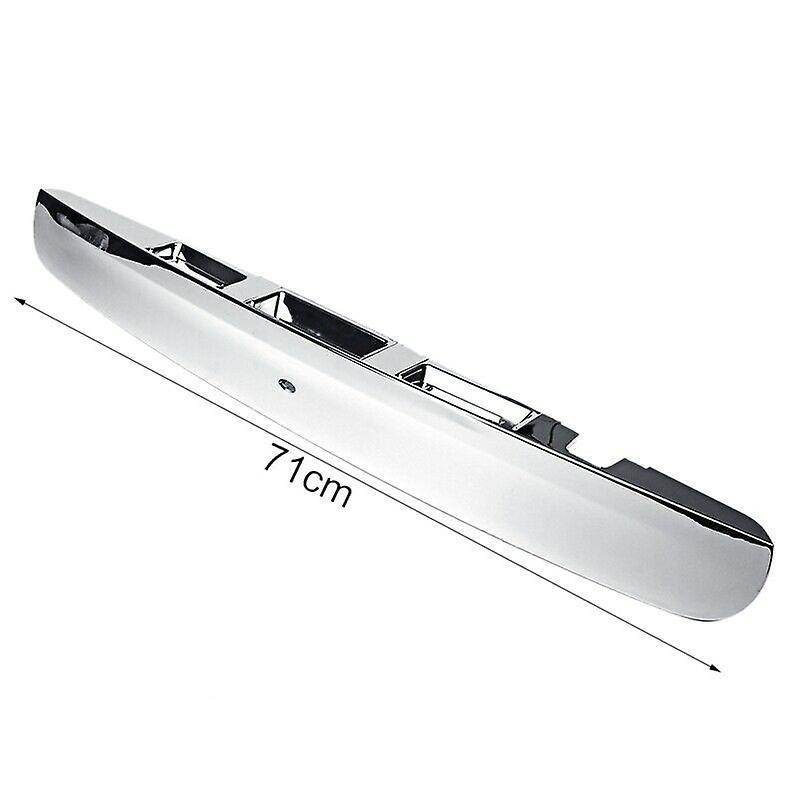 for J10 2007-2014 Chrome Car Rear Boot Lid Handle with Intelligent Key Camera Hole