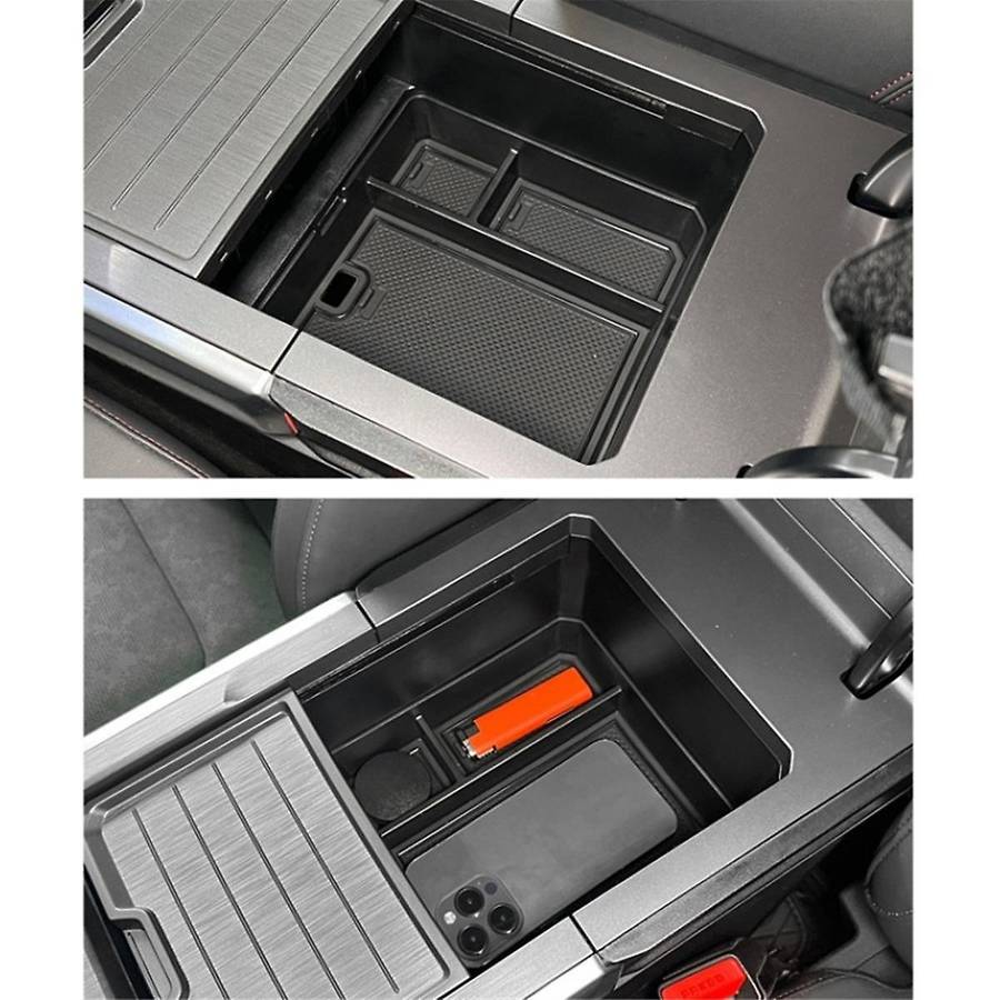 for Jetour Traveler T2 Center Console Organizer Tray Car Armrest Secondary Storage Sort Box Accesso