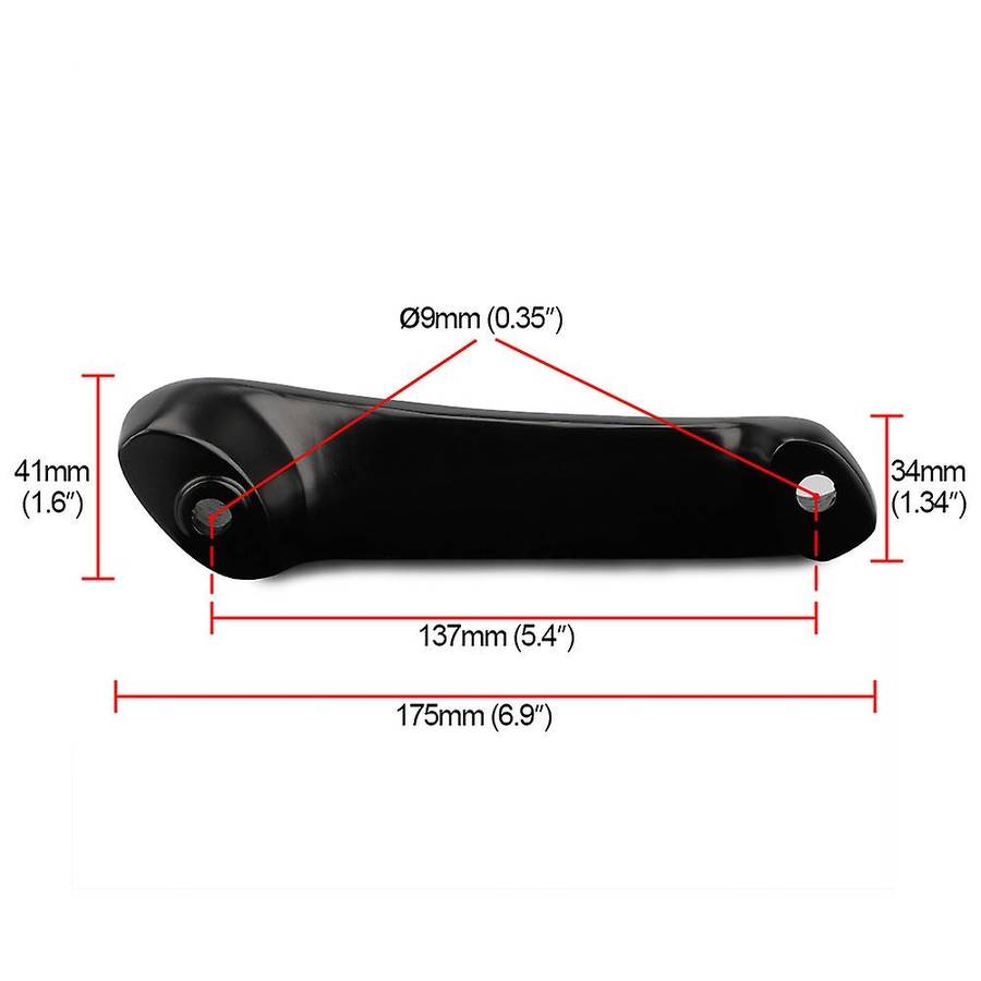 for Jimny 2007-2017 Aluminum Alloy Internal Door Grab Handle Car Accessories