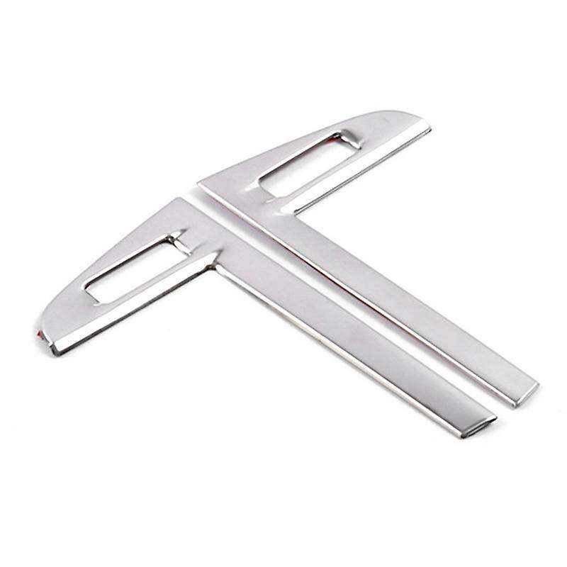 for Koleos 17-20 Center Console Air Conditioning AC Outlet Vent Frame Cover Trim Stainless Steel for