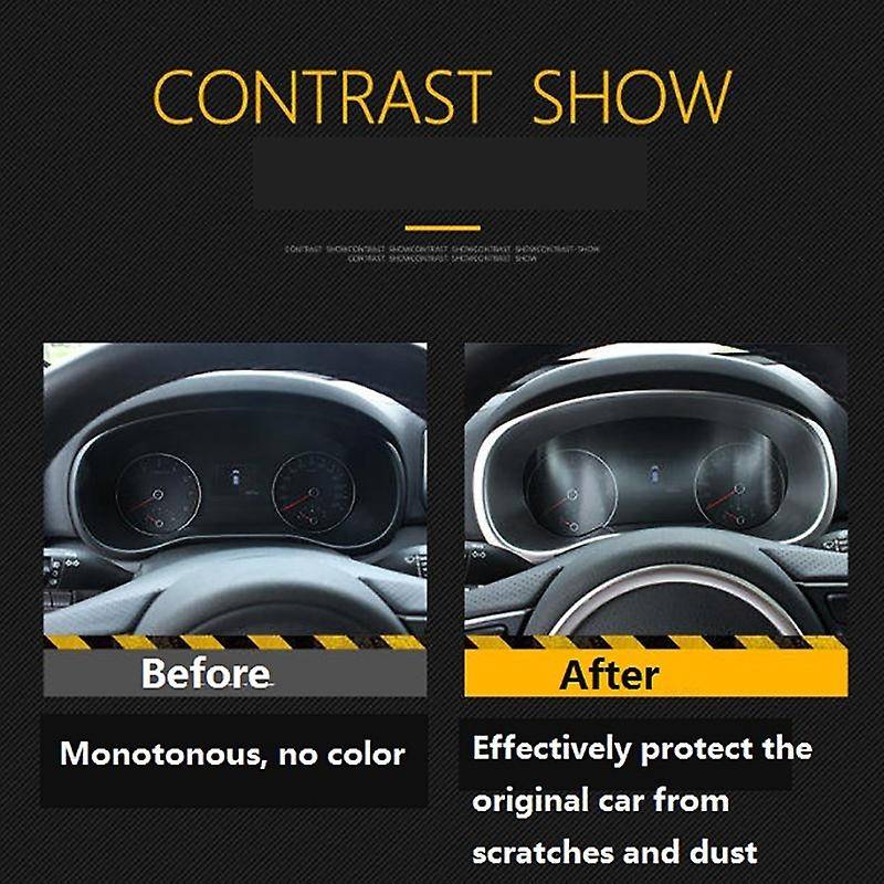 for KX5 2016-2020 Car Dashboard Instrument Panel Navigation Screen Frame Cover Trim Sticker Accessor