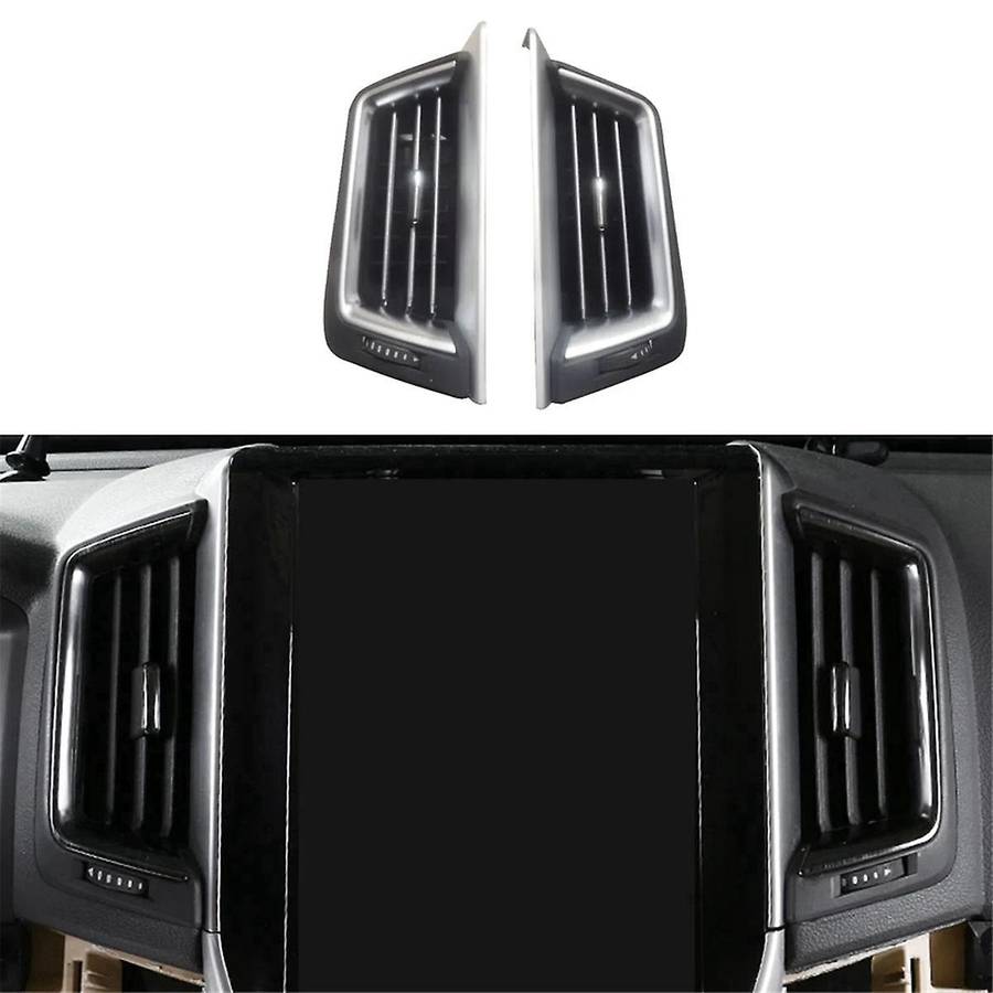 for Land Cruiser LC200 2016-2022 Car Dashboard A/C Air Outlet Vent Trim Central Console Grille