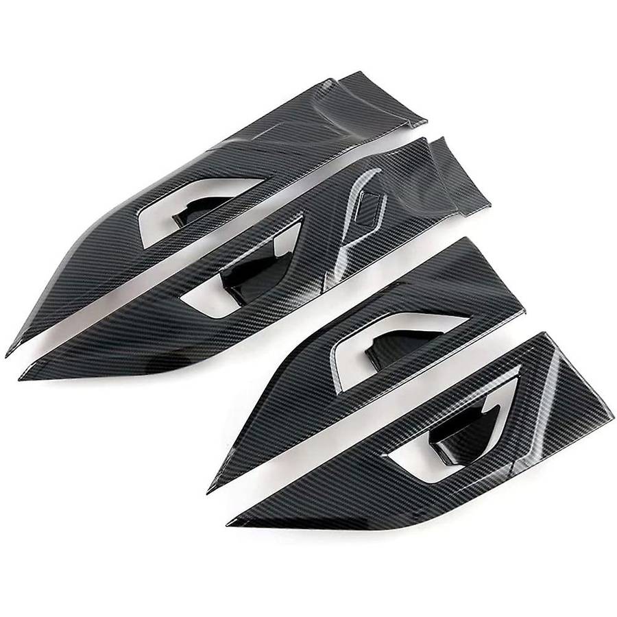 for Legacy 2020 2021 Car Side Door Handles Bowl Cover Trim Decor Frame Sticker Accessories Carbon Fi