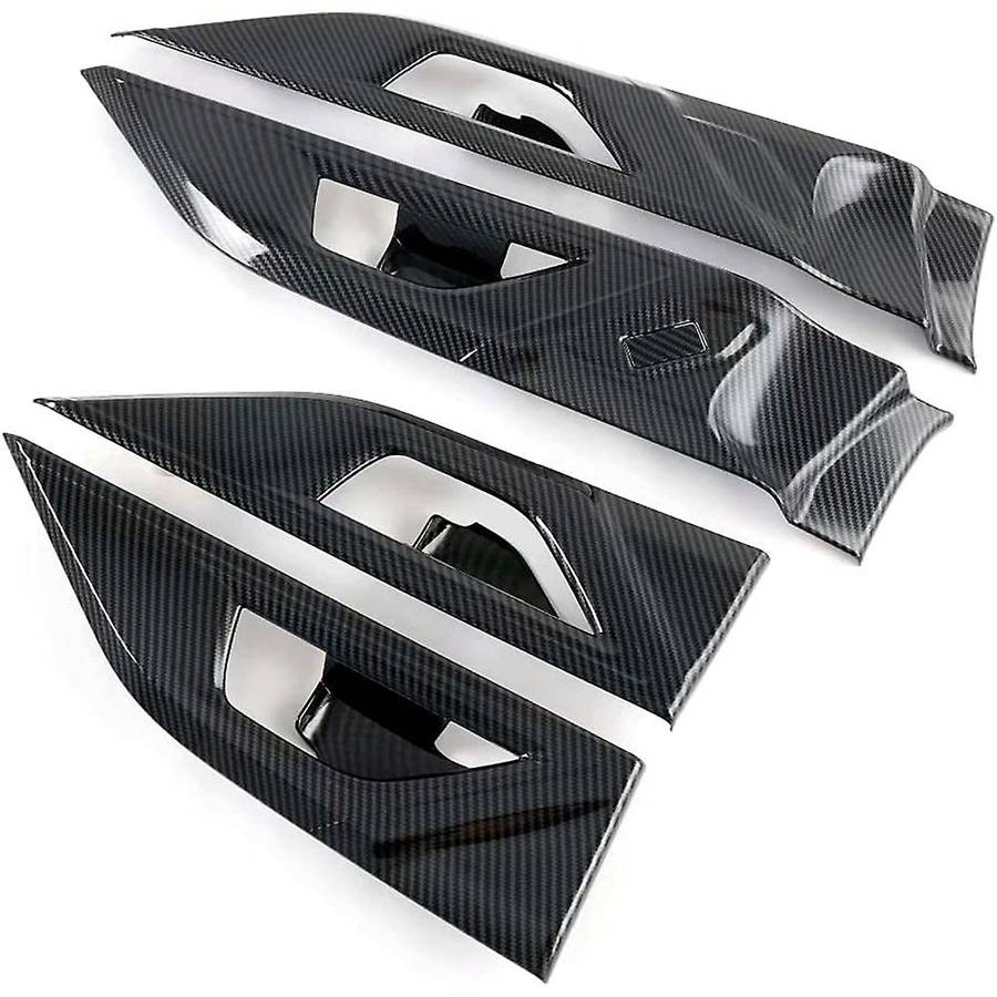 for Legacy 2020 2021 Car Side Door Handles Bowl Cover Trim Decor Frame Sticker Accessories Carbon Fi