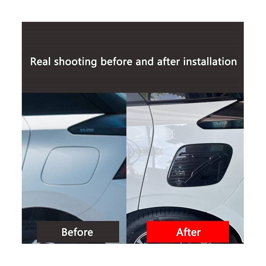 for MG 4 MG4 EV Mulan 2023 2024 Car Fuel Tank Cover Oil Door Cap Trim Protective Sticker Decorative
